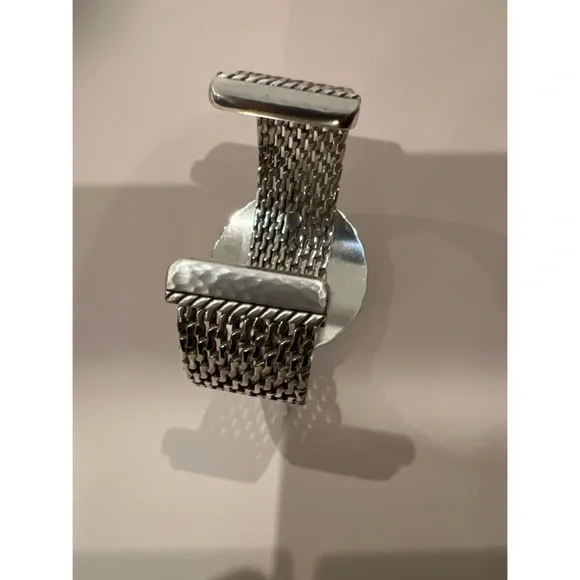 Brighton Rhinestone Signed Cuff Bracelet - Picture 3 of 4